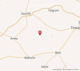 Map of Purwa Rupe, Uttar Pradesh
