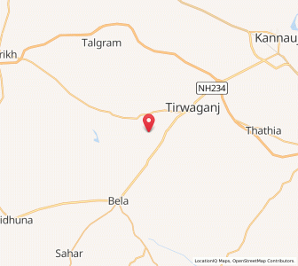 Map of Purwa Sati, Uttar Pradesh