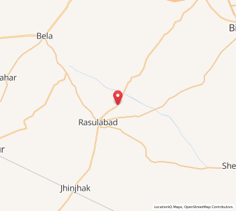 Map of Purwa Thana, Uttar Pradesh