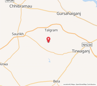 Map of Purwa Tijja, Uttar Pradesh