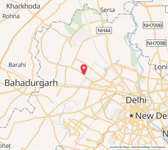 Map of Puth Kalan, Delhi