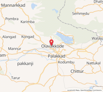Map of Puthuppariyaram, Kerala