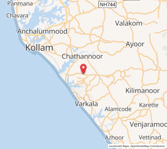 Map of Puttankulam, Kerala