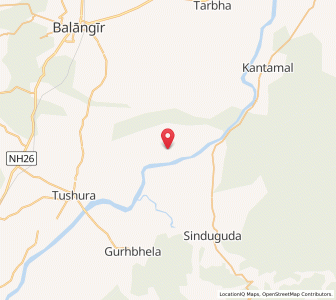 Map of Putukipali, Odisha