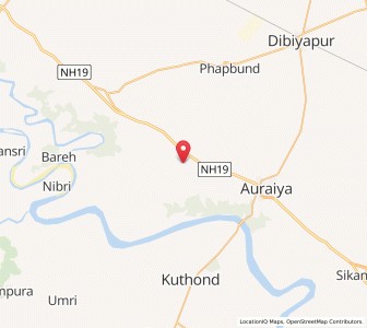 Map of Pyagpur, Uttar Pradesh