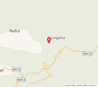 Map of Pyudung, Arunachal Pradesh