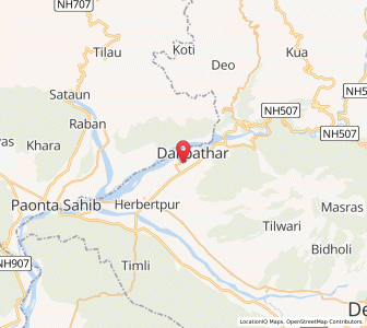 Map of Quasampur, Uttarakhand