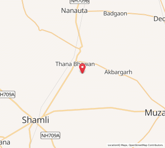 Map of Qutabgarh, Uttar Pradesh