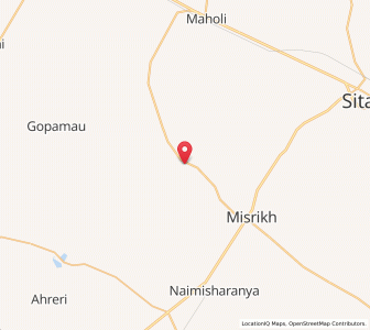 Map of Qutbnagar, Uttar Pradesh