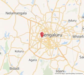 Map of R P C Layout, Karnataka
