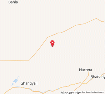 Map of Rachai Nadi, Rajasthan