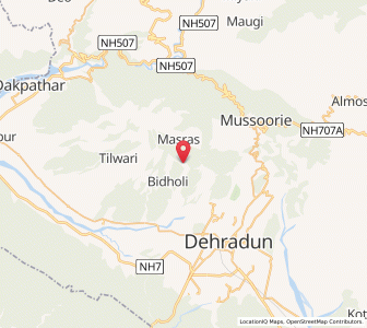 Map of Radiwala, Uttarakhand