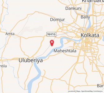 Map of Raghudebbati, West Bengal