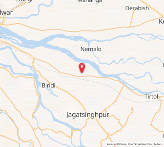 Map of Raghunathapur, Odisha