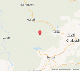 Map of Ragto, Jharkhand