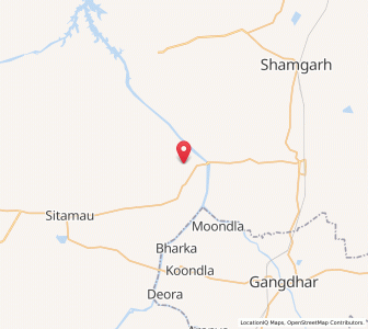 Map of Rahimgarh, Madhya Pradesh