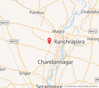 Map of Raihat, West Bengal