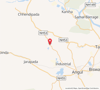 Map of Raijharan, Odisha