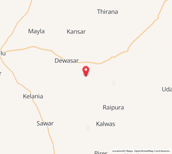 Map of Raikon ki Dhani, Rajasthan