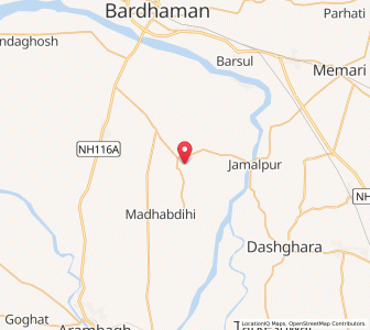 Map of Rainagar, West Bengal
