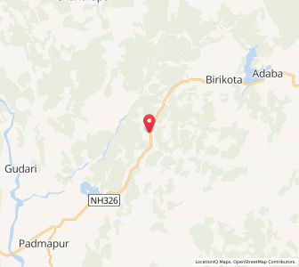 Map of Raipanga, Odisha