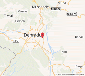 Map of Rāipur, Uttarakhand