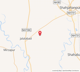 Map of Raisim, Uttar Pradesh