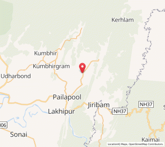Map of Raja Bazar, Assam