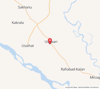 Map of Raja Nagla, Uttar Pradesh