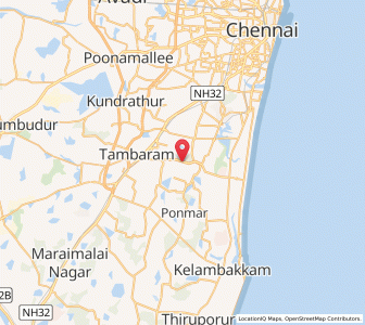 Map of Rajakilpakkam, Tamil Nadu