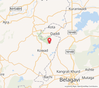 Map of Rajgoli, Maharashtra