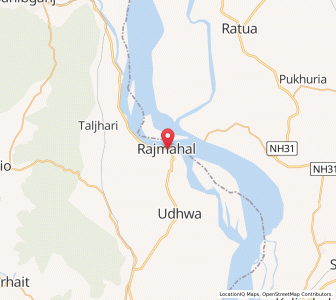 Map of Rajmahal, Rajasthan