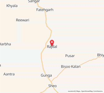 Map of Rajral, Rajasthan