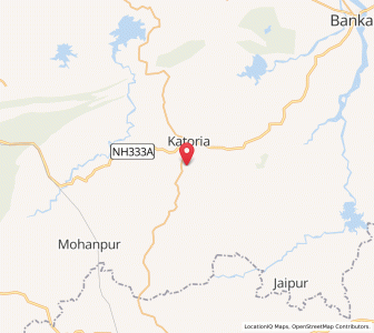 Map of Rajwara, Bihar