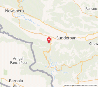 Map of Ralman, Kashmir