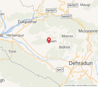 Map of Ram Sahaiwala, Uttarakhand