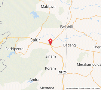 Map of Ramabhadrapuram, Andhra Pradesh