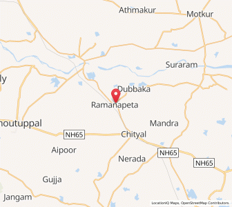Map of Ramanapeta, Andhra Pradesh