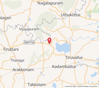 Map of Ramancheri, Tamil Nadu