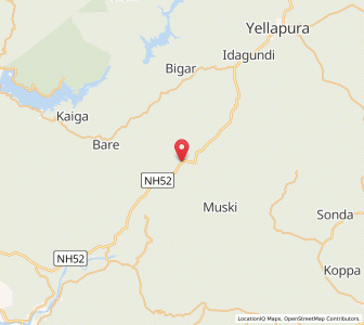 Map of Ramanguli, Karnataka