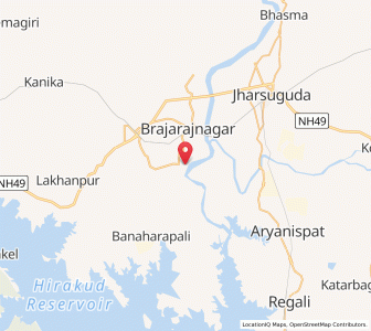 Map of Ramapur, Odisha