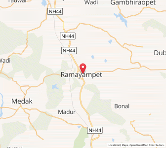 Map of Ramayampet, Andhra Pradesh