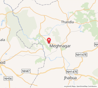 Map of Rambhapur, Madhya Pradesh
