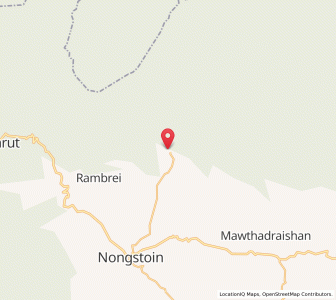 Map of Rambrai, Meghalaya