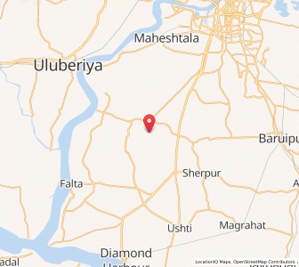 Map of Ramchandranagar, West Bengal