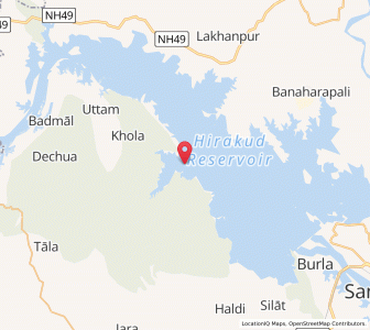 Map of Ramedega, Odisha