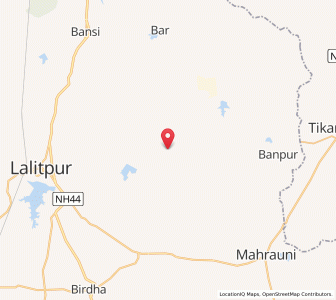Map of Rameshara, Uttar Pradesh