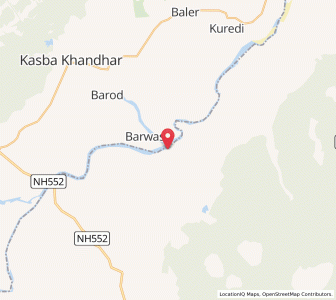 Map of Rameshwarghat, Rajasthan