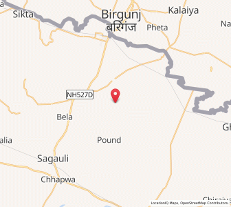 Map of Ramgarhwa, Bihar