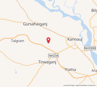 Map of Ramjanapur, Uttar Pradesh
